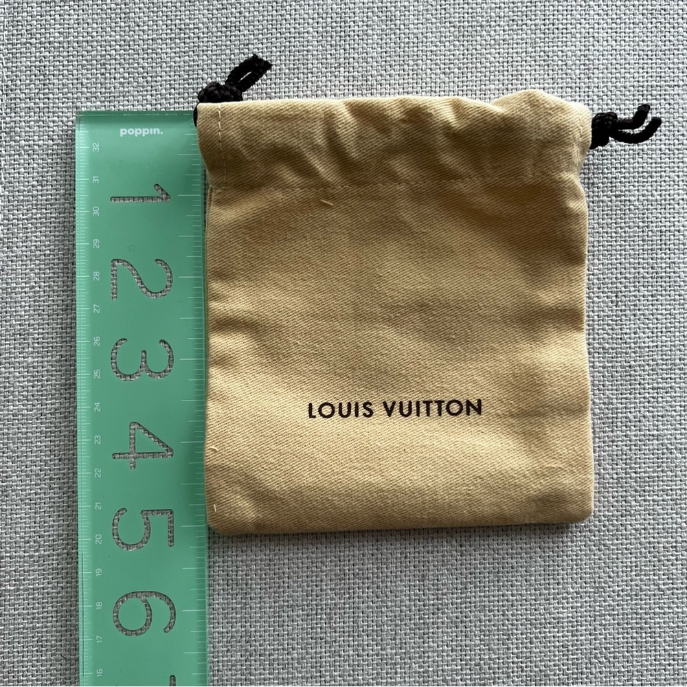 LOUIS VUITTON Microfiber Drawstring Pouch